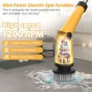 Q1 Pro Electric Spin Scrubber