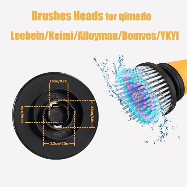 8-in-1 Replacement Brush Heads - Image 2