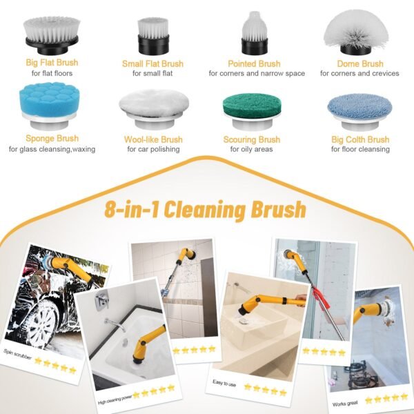 Q1 Pro Electric Spin Scrubber - Image 8